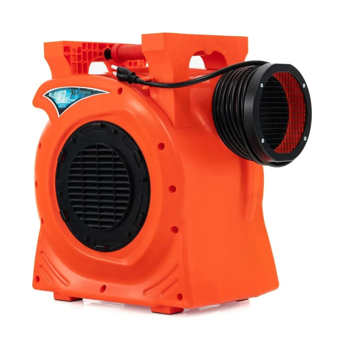 2300W Kommerzielles Luftgebläse mit 2-PS-Motor & Griff Gebläsepumpe Elektrischer Standventilator
