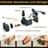 22 W Mini Aquarium Pumpe mit 2,2 m Hohem Hub & 1,83 m Netzkabel & 3 Düsen Wasserpumpe 900 L/h