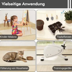 120 x 90 cm Bürostuhlunterlage Transparente PVC-Bodenschutzmatte Bodenschutzmatte