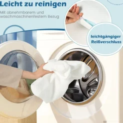 40 x 60 cm Kühlendes Kopfkissen 2er Set Kühlkissen zum Schlafen Gelkissen mit maschinenwaschbarem Bezug