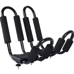 4 x Kajakträger Bootshalter Universal für Autodachträger inkl. 4 Allzweckgurte
