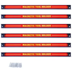 6 x Magnet Werkzeughalter Wand Magnetleiste Set Magnetleiste 46 cm