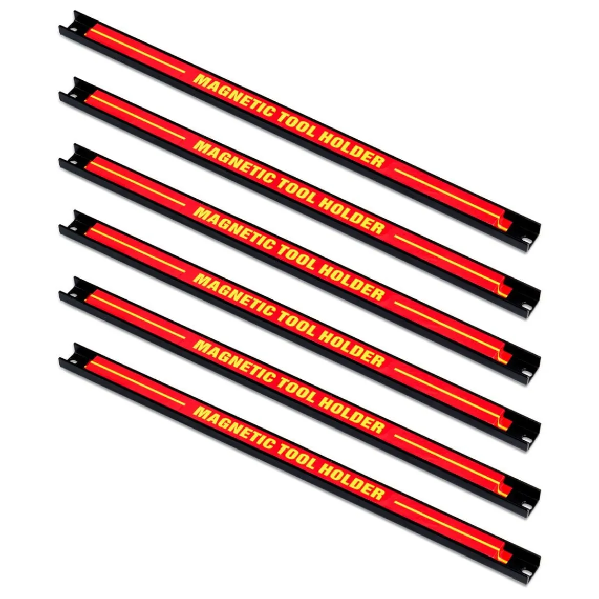 6 x Magnet Werkzeughalter Wand Magnetleiste Set Magnetleiste 46 cm