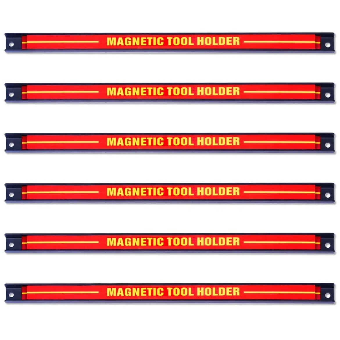 6 x Magnet Werkzeughalter Wand Magnetleiste Set Magnetleiste 46 cm