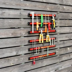 6 x Magnet Werkzeughalter Wand Magnetleiste Set Magnetleiste 46 cm