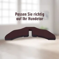 2 x Stützfüße aus Kieferholz für Hunde Absperrgitter 2 cm Gitterfüße für Schutzgitte