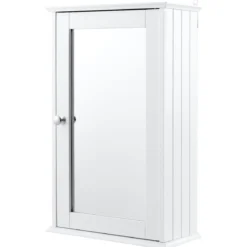 34 x 15 x 53 cm 2 Fächer Badschrank Spiegelschrank Hängeschrank